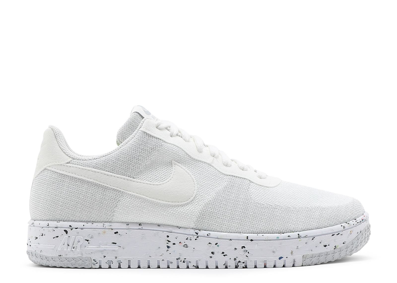 

Кроссовки Nike Air Force 1 Crater Flyknit 'White Wolf Grey', белый