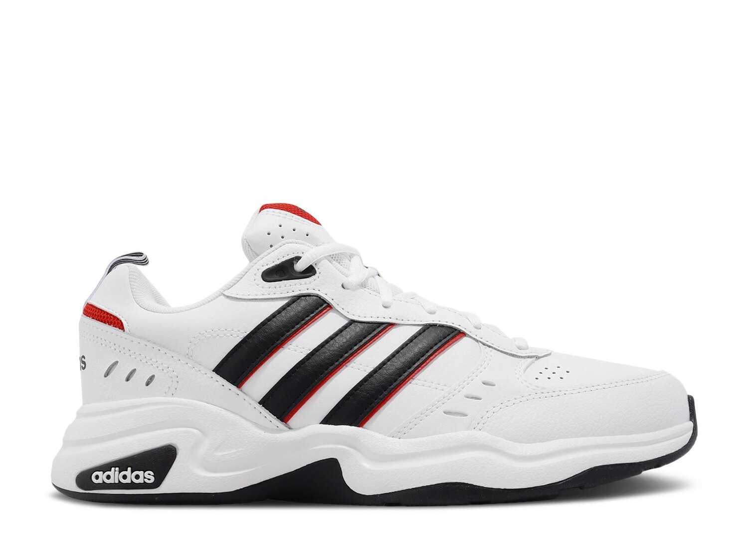 

Кроссовки adidas Strutter 'White Black Active Red', белый