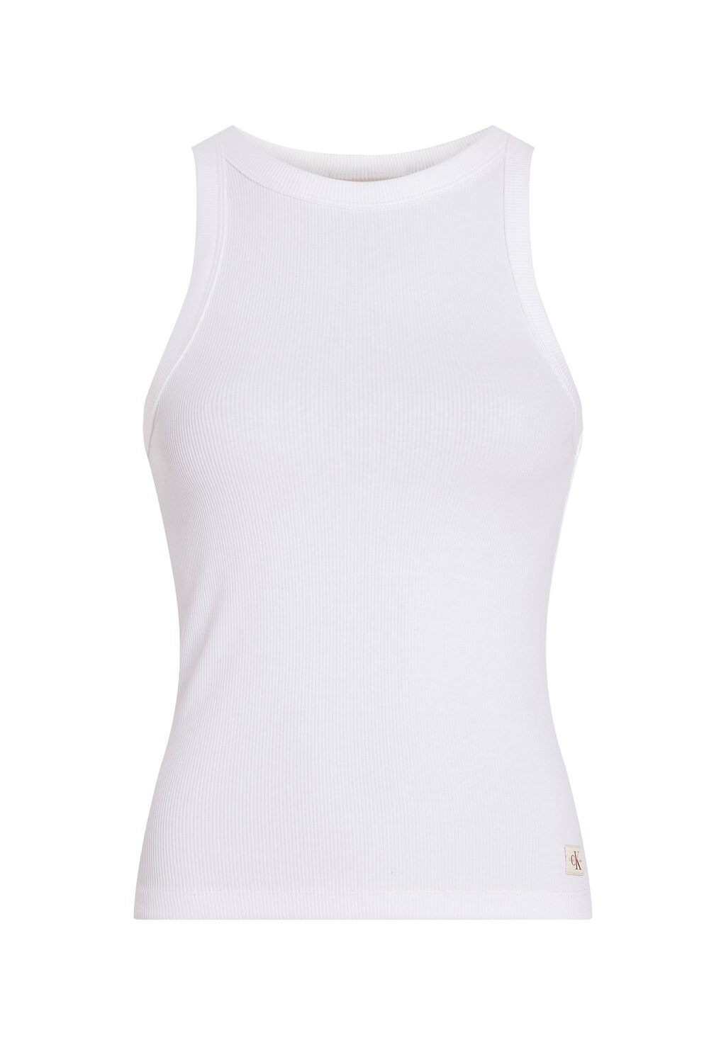 

Топ LABEL TANK Calvin Klein, белый