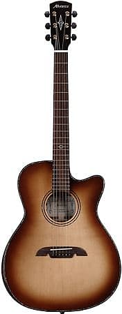 

Акустическая гитара Alvarez MFA70WCEAR Masterworks Elite Series 70 Folk OM Guitar Shadowburst