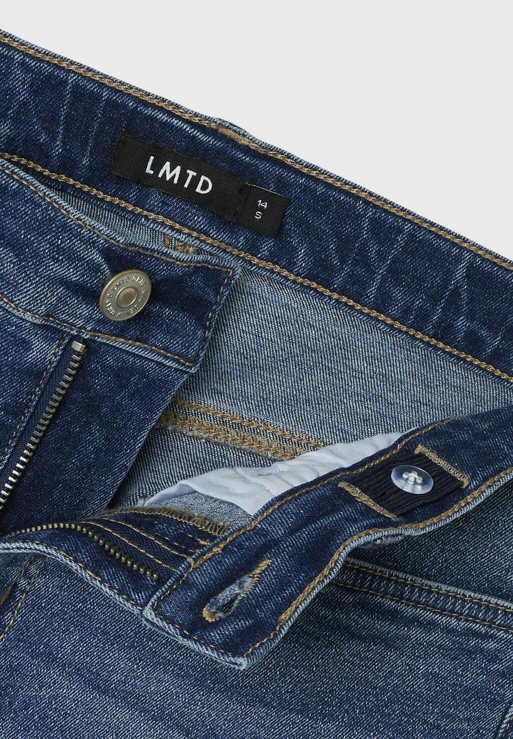 

Джинсы Bootcut NORMAL WAIST LMTD, синий деним