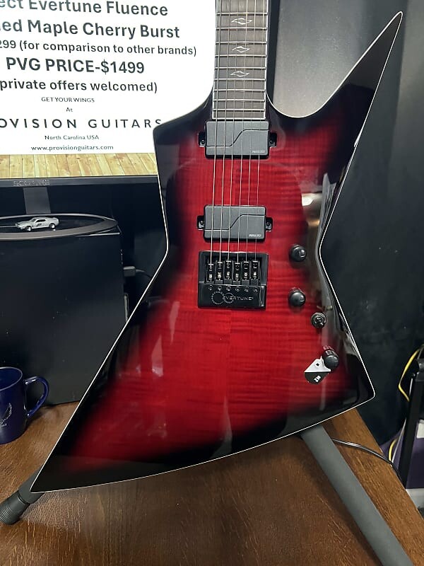 

Электрогитара Dean Zero Select Evertune Fluence - Black Cherry Burst