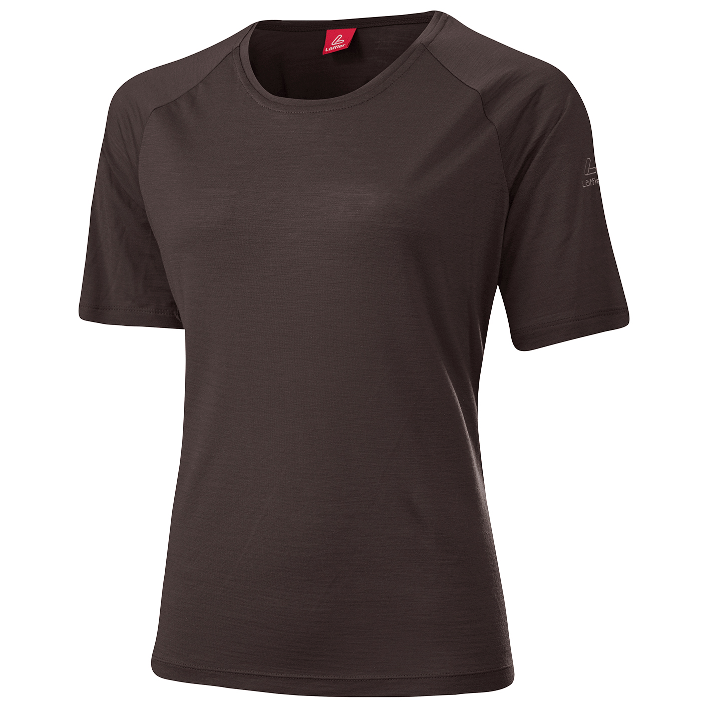 Рубашка из мериноса Löffler Women's Shirt Merino Tencel Comfort Fit, цвет Charcoal