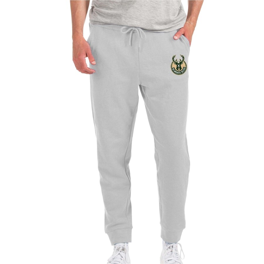 

Джоггеры Antigua Milwaukee Bucks, серый