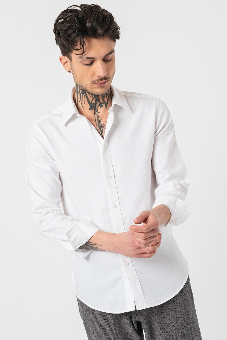 

Классическая рубашка с воротником Esprit, белый