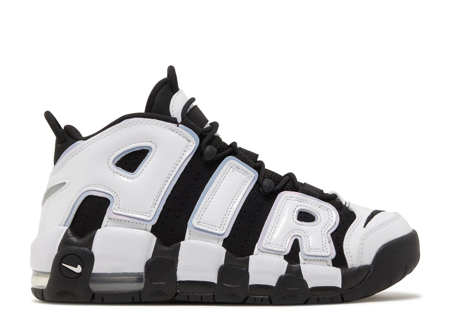 

Кроссовки Nike Air More Uptempo Gs 'Black Cobalt Bliss', черный