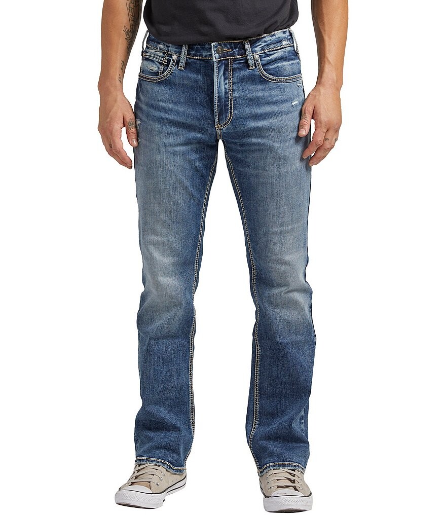 

Джинсы зауженного кроя Silver Jeans Co. Jace Boot Cut, синий