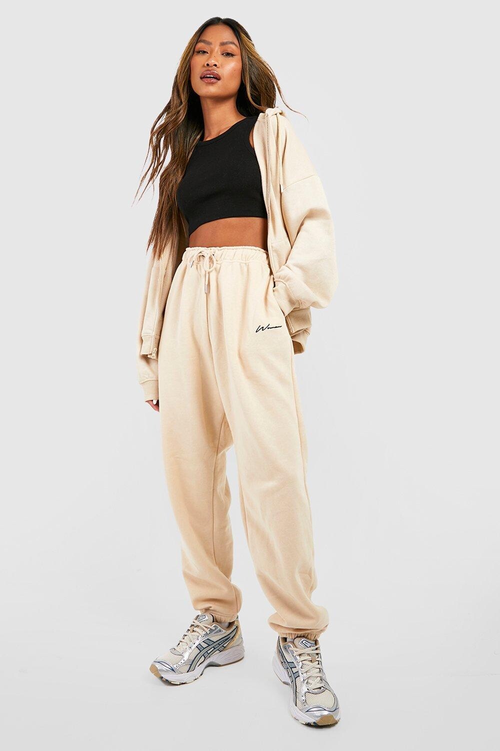 

Женские джоггеры оверсайз Boohoo, серый