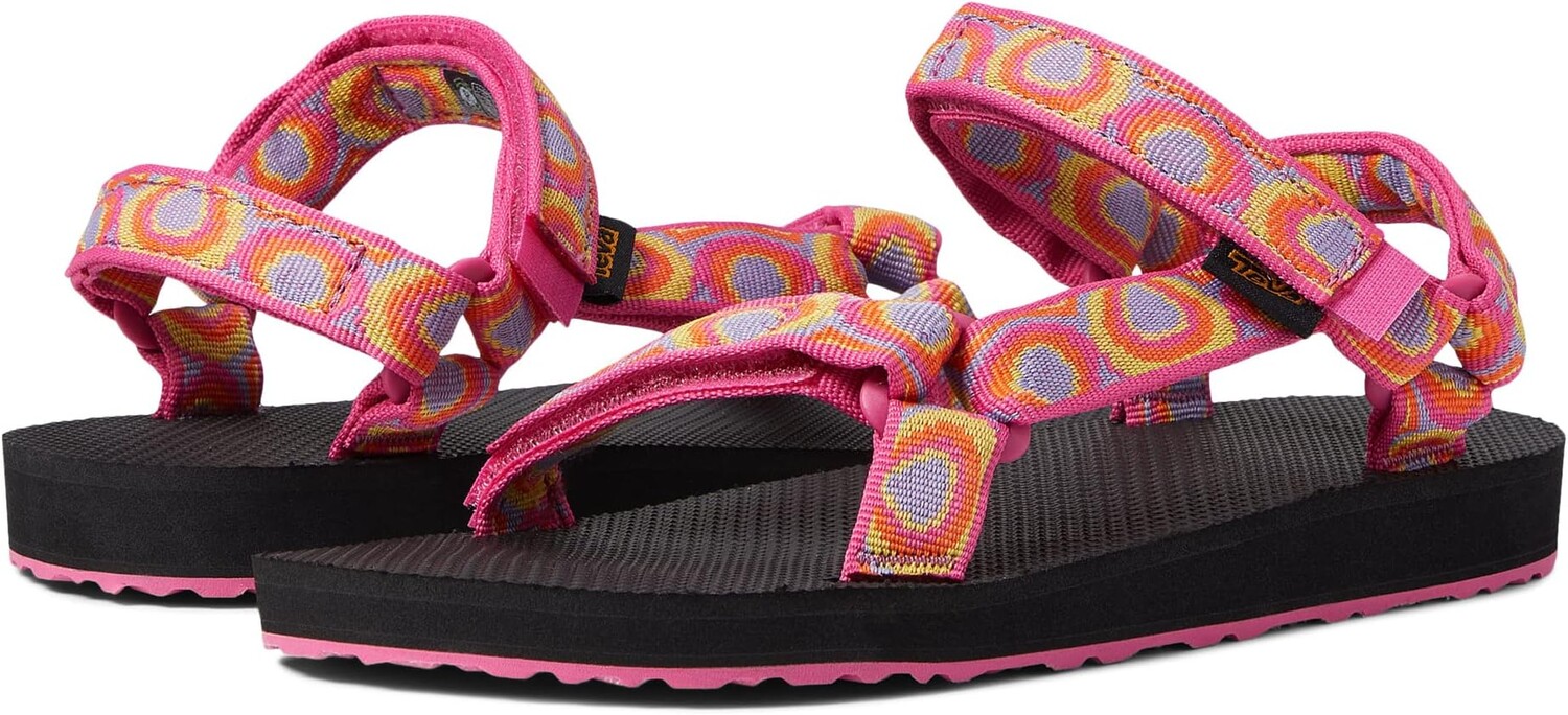 

Сандалии Original Universal Teva, цвет Bubbles Carrot/Fuchsia