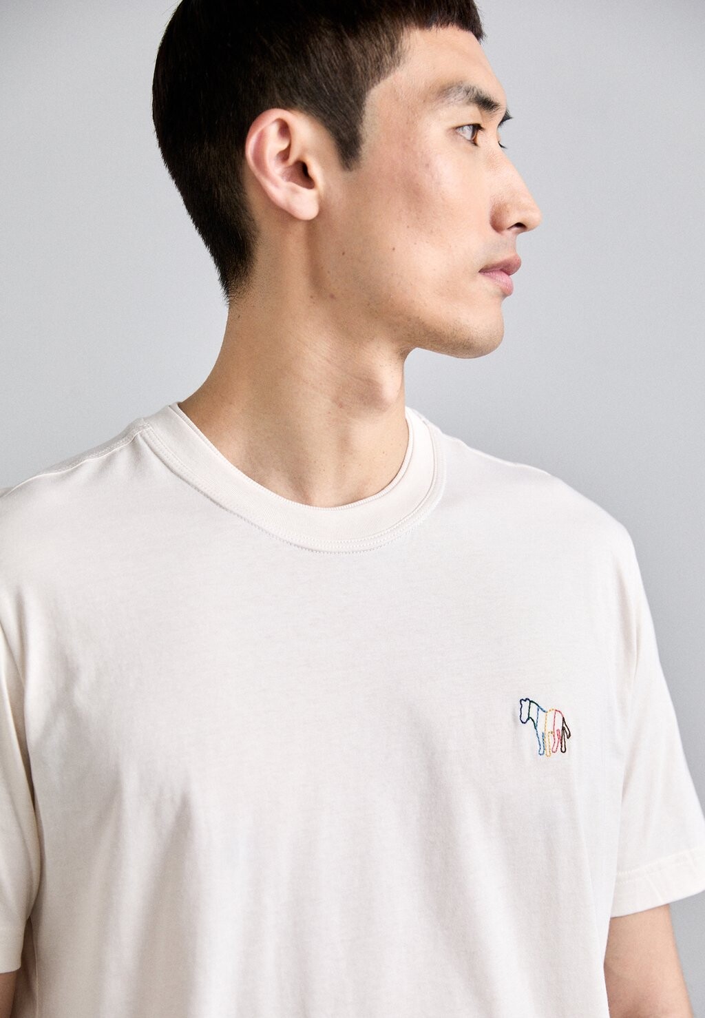 

Простая футболка MENS LINE ZEBRA PS Paul Smith, белый