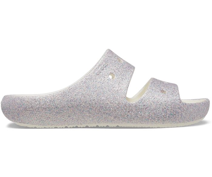 Классические блестящие сандалии 2.0 Crocs детские, цвет Mystic Glitter