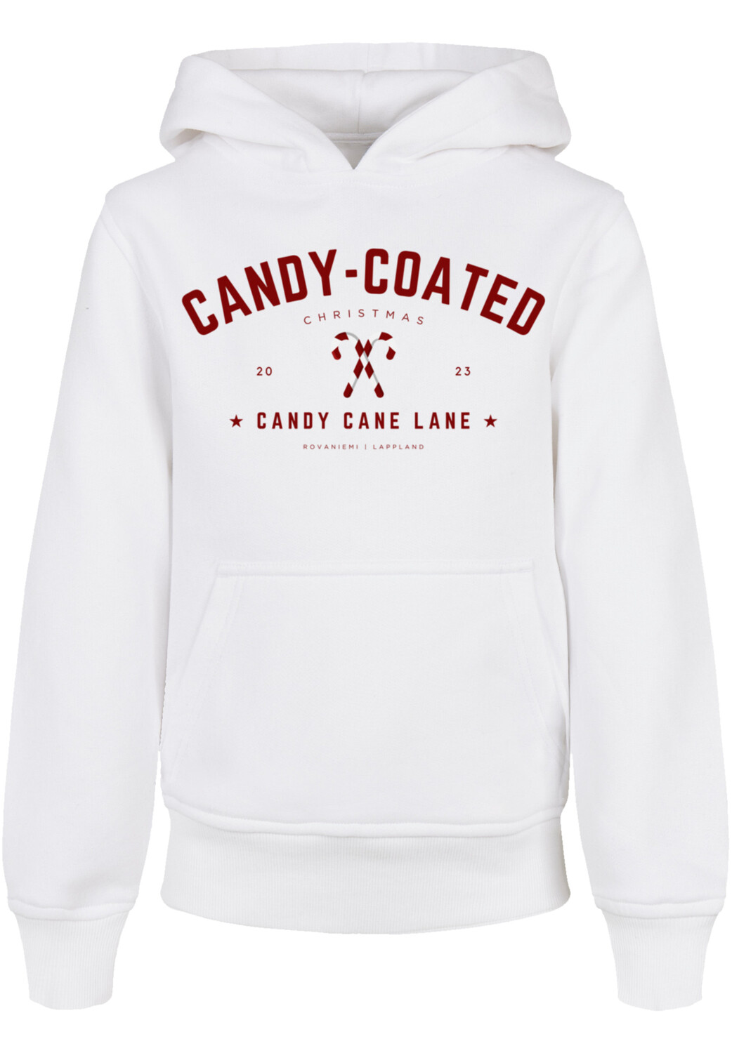 

Пуловер F4NT4STIC Basic Kids Hoodie Weihnachten Candy Coated Christmas, белый