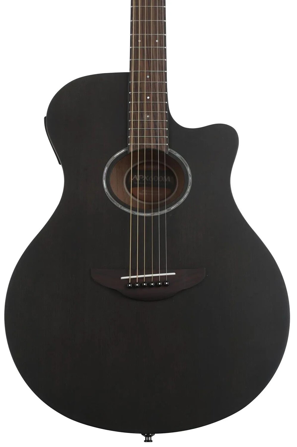 

Новый Yamaha APX600M Thinline Cutaway — дымчато-черный