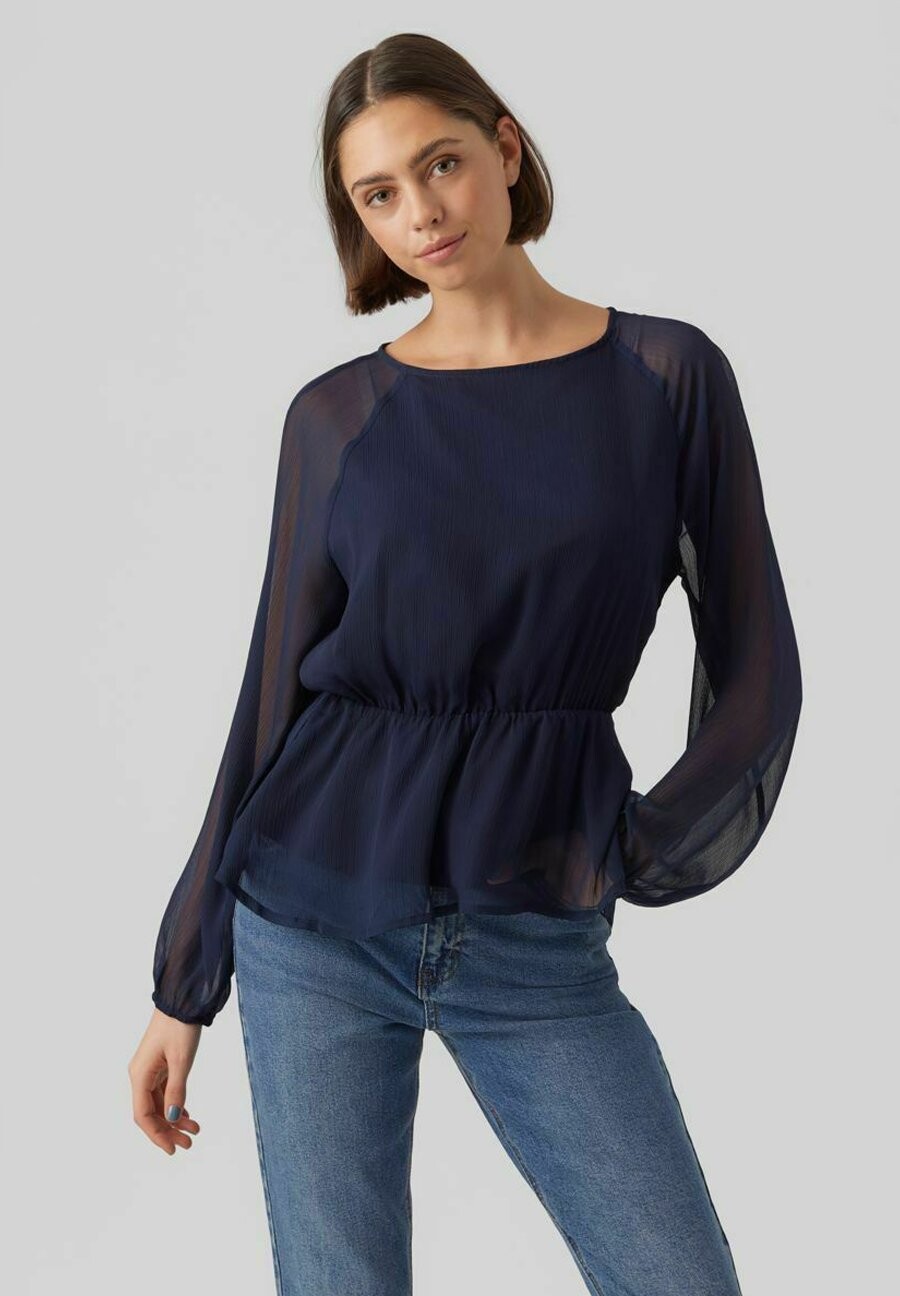 

Блузка Vero Moda, темно-синий
