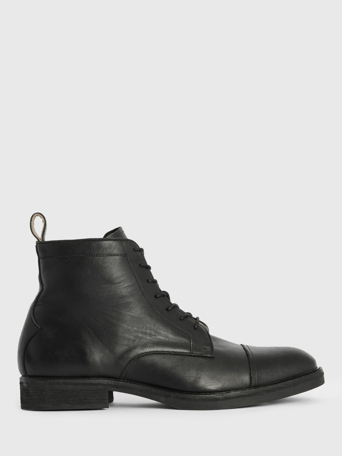 

Кожаные ботинки Drago на шнуровке AllSaints, черный