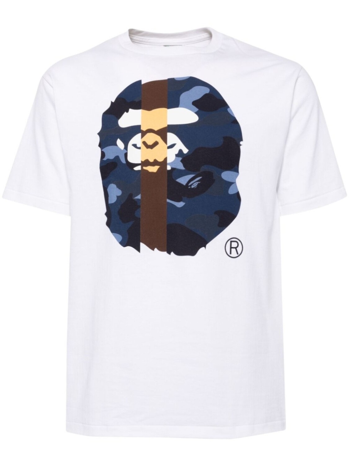 

A BATHING APE футболка с логотипом, белый