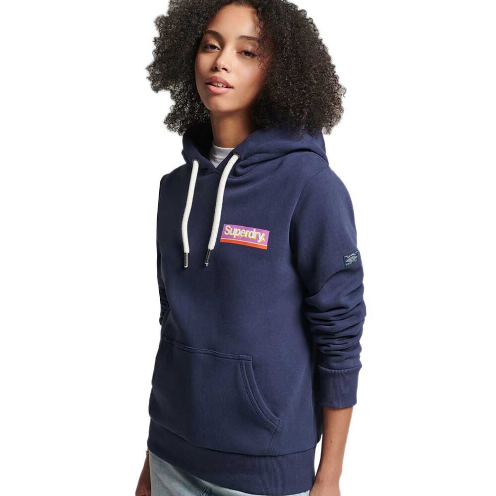 

Худи Superdry Vintage Cl Seasonal, синий