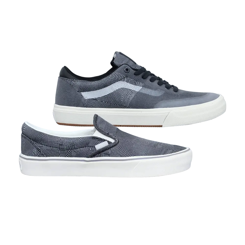 

Кроссовки Quasi Skateboards x Vans Pro Skate ArcAd, серый