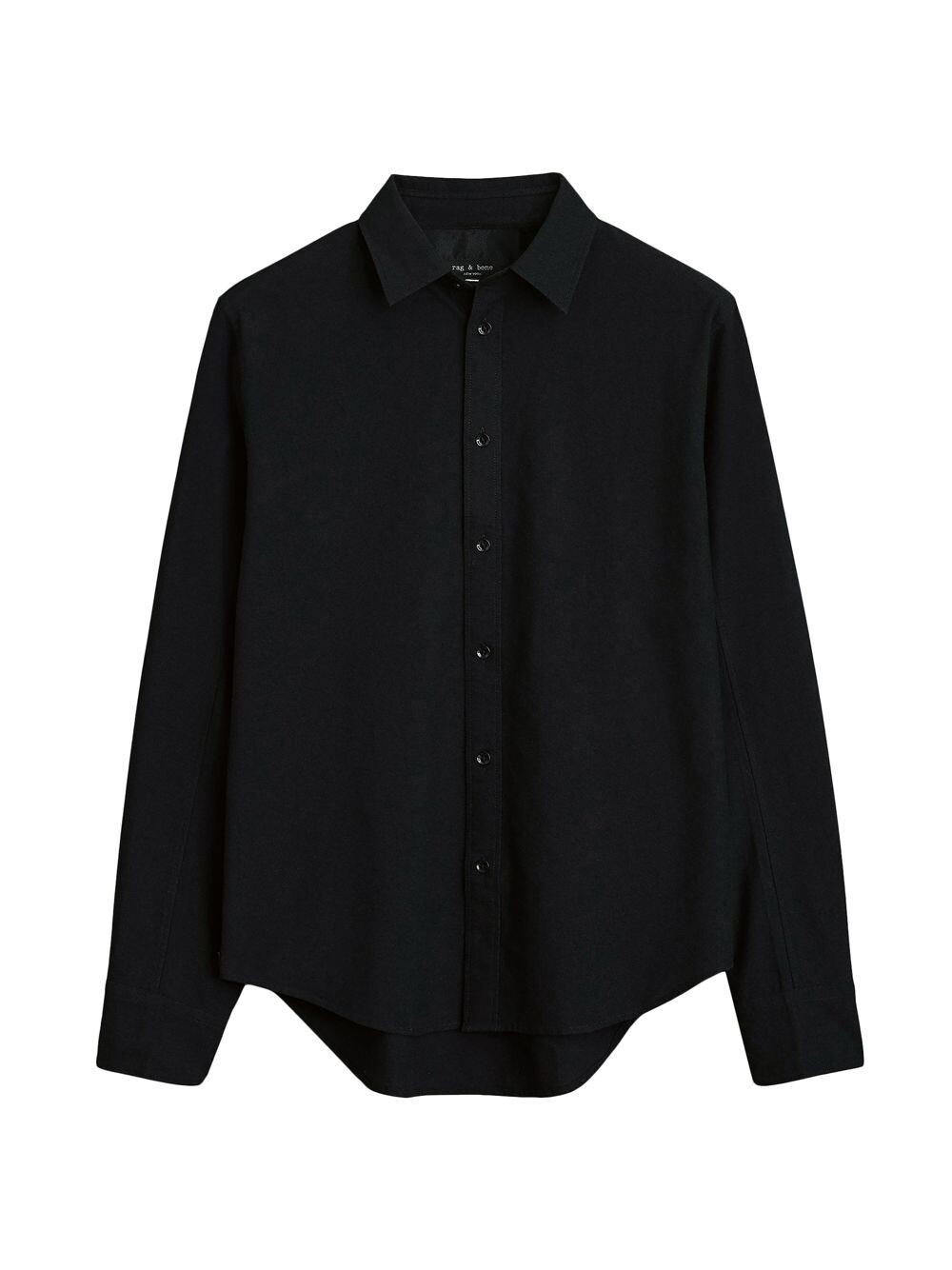 

Рубашка Icon Fit 2 Engineered Oxford rag & bone, черный