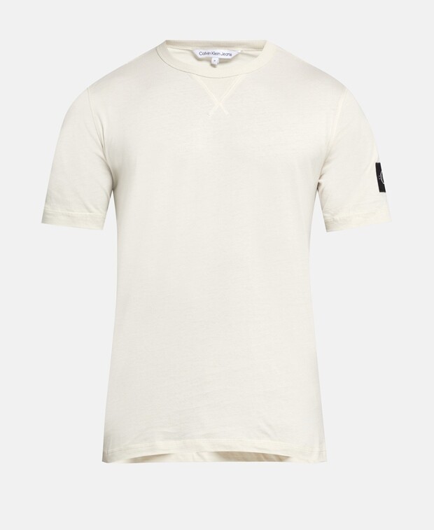 

Футболка Calvin Klein Jeans, экрю