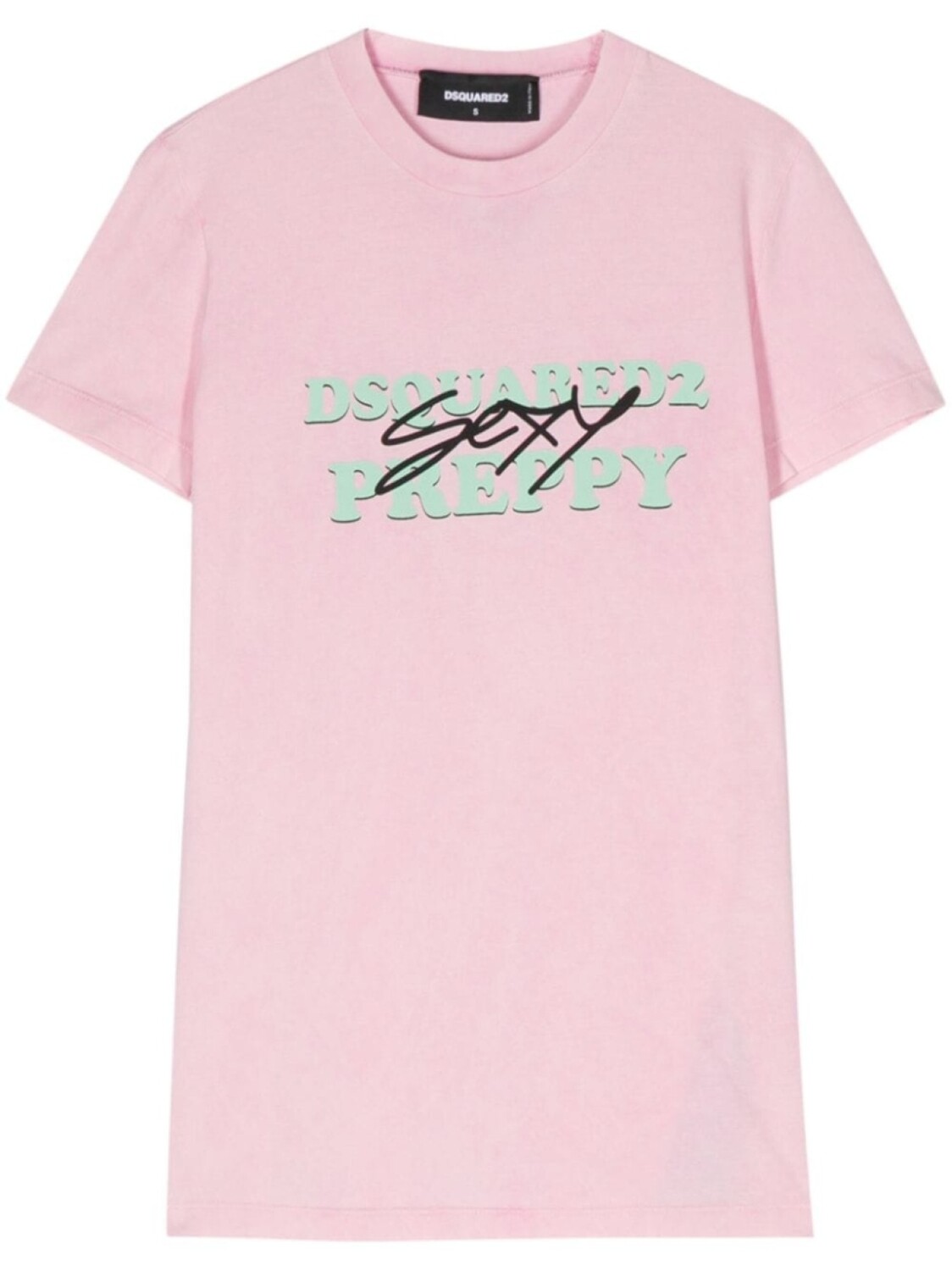 

Dsquared2 футболка с логотипом, розовый