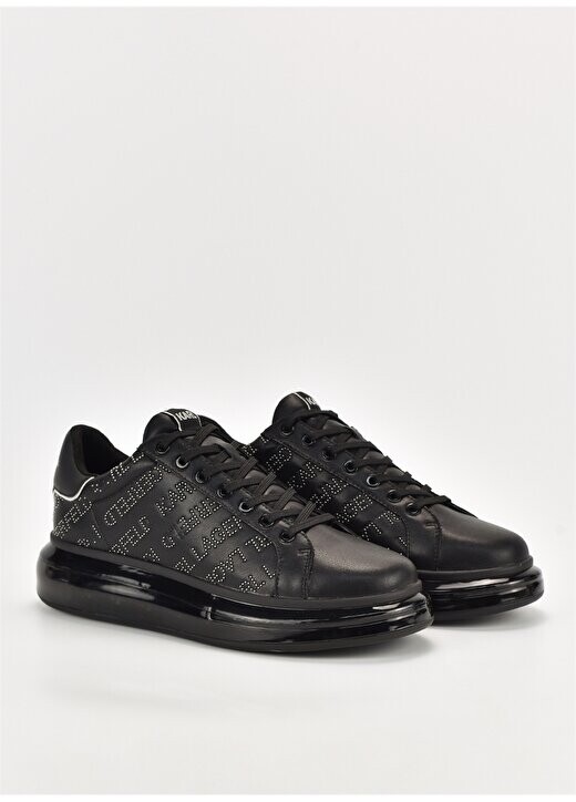 

Черные мужские кроссовки KAPRI KUSHION Essential Microstud Karl Lagerfeld, черный