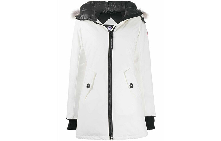 

Женский пуховик Canada Goose, белый