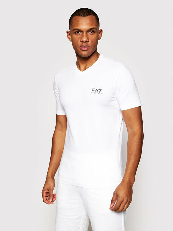 

Футболка стандартного кроя Ea7 Emporio Armani, белый