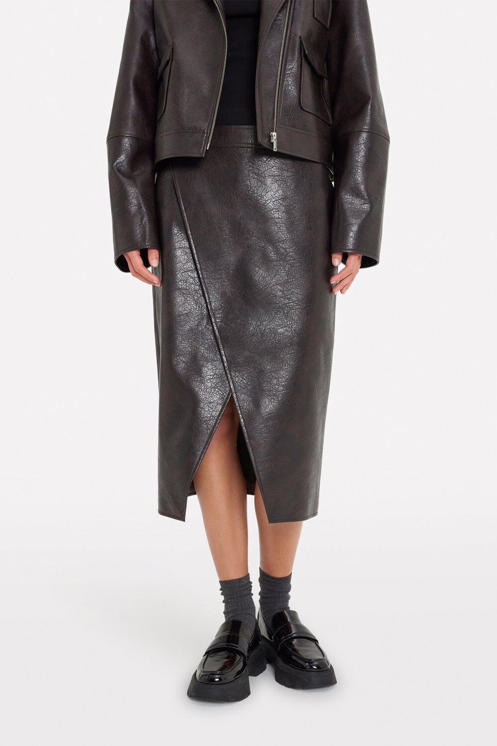 

Юбка-карандаш AMY SKIRT Envii, темно-коричневый