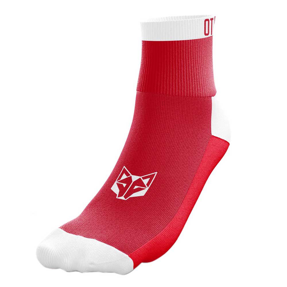 Носки Otso Calcetines Multi-sport Low Cut Red & White, красный