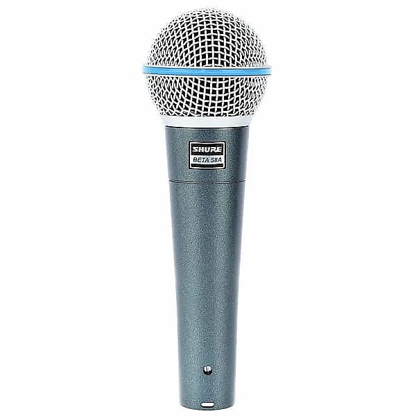 Динамический микрофон Shure BETA 58A Handheld Supercardioid Dynamic Microphone оригинальный динамический микрофон shure beta 58a проводной микрофон для вокального караоке прямого эфира для выступления на сцене