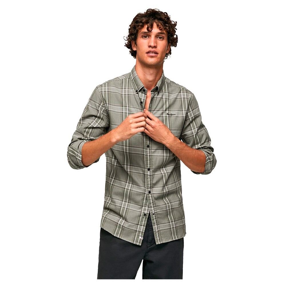 

Рубашка Pepe Jeans Lee, зеленый