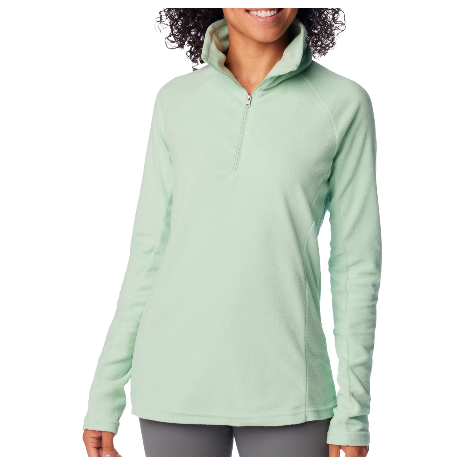 

Флисовый свитер Columbia Women's Glacial IV 1/2 Zip, цвет Sage Leaf