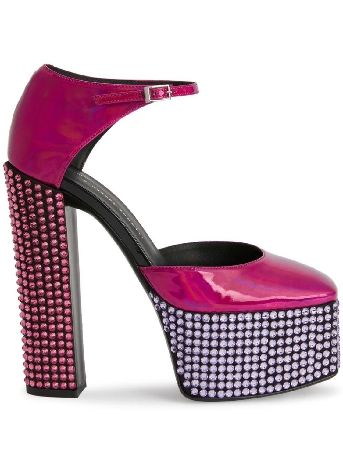 

Giuseppe Zanotti босоножки Bebe Strass 150, розовый