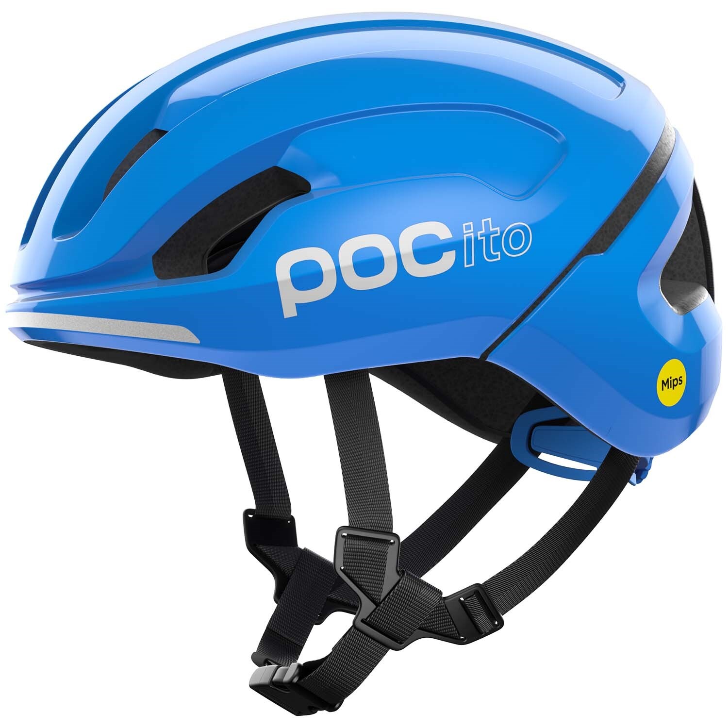 

Шлем POC POCito Omne MIPS Bike, цвет Fluorescent Blue