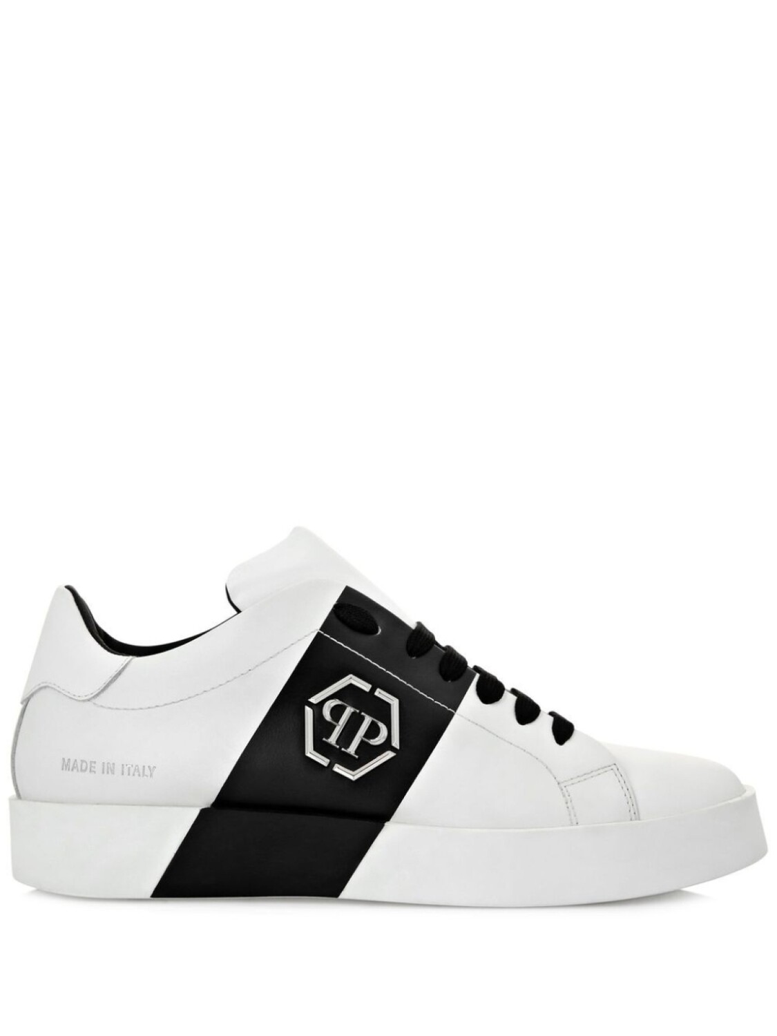 

Philipp Plein кеды Hexagon, белый