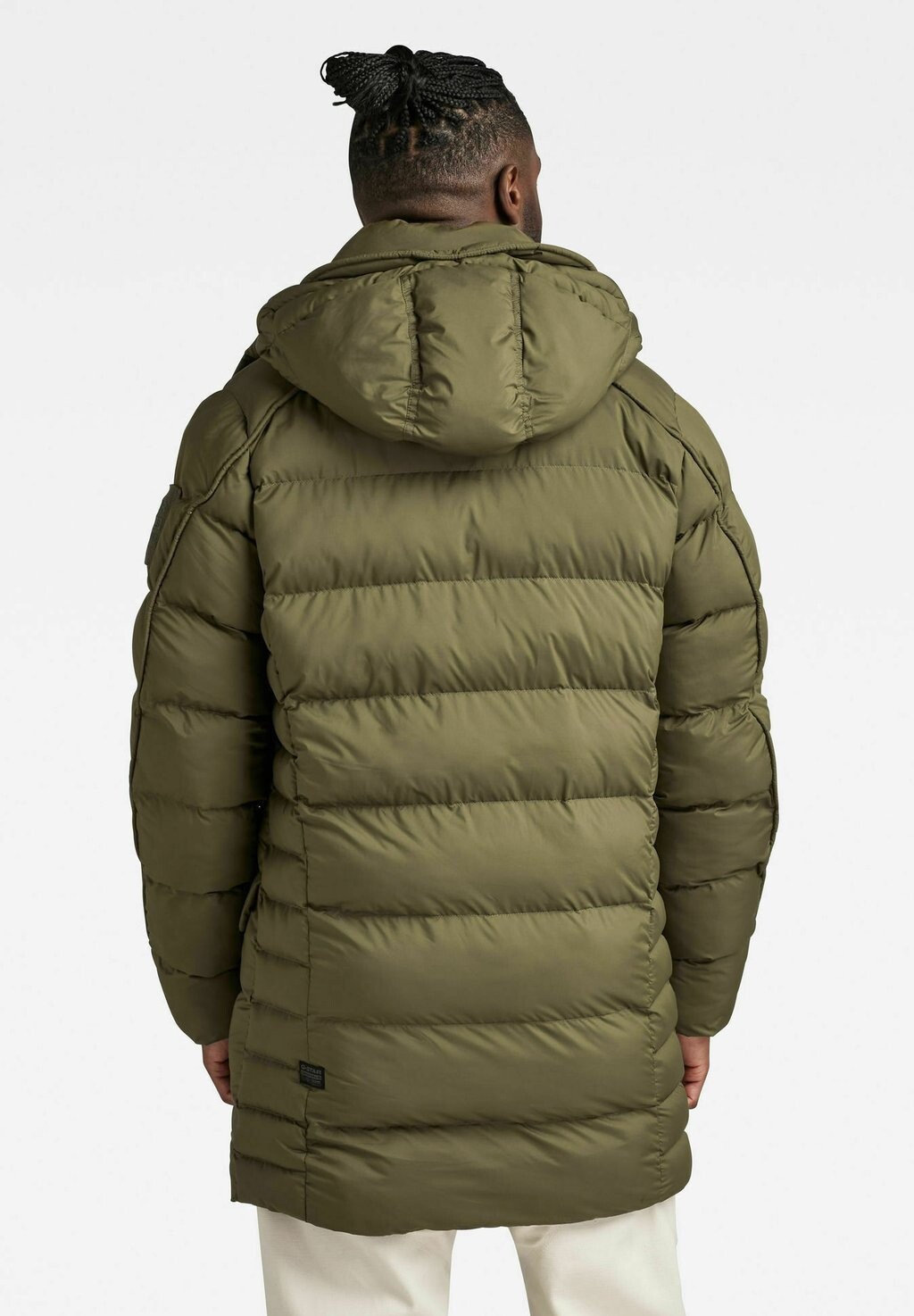 

Зимнее пальто G-WHISTLER PADDED HOODED PARKA G-STAR, зеленый