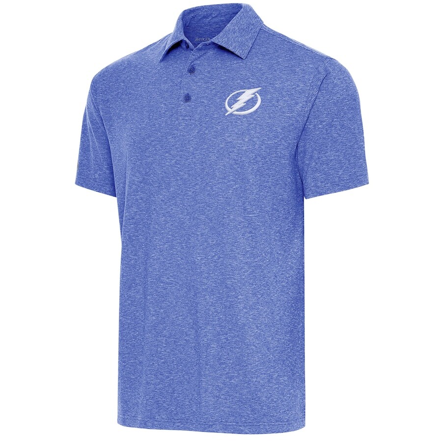 

Поло с коротким рукавом Antigua Tampa Bay Lightning, роял