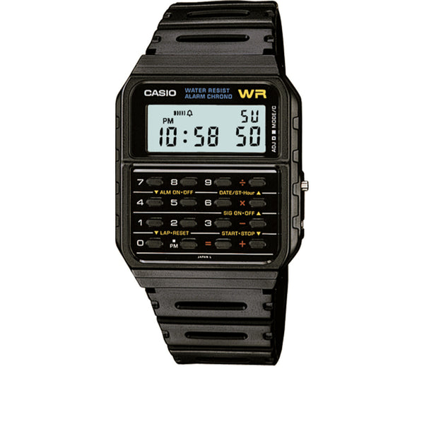 

Часы CASIO Waterproof Mens Black Digital, черный