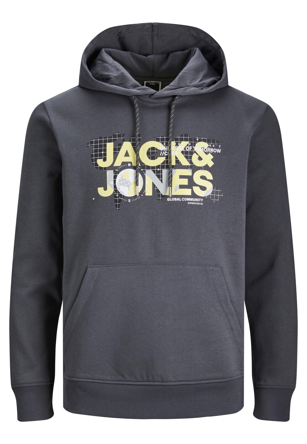 

Толстовка Jack & Jones Hoodie 'Dust', серый