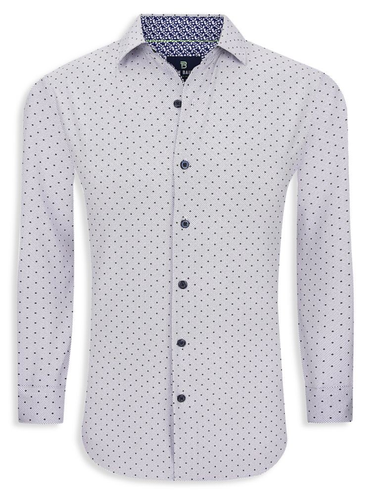 

Рубашка на пуговицах Performance Slim Fit с рисунком Tom Baine, белый