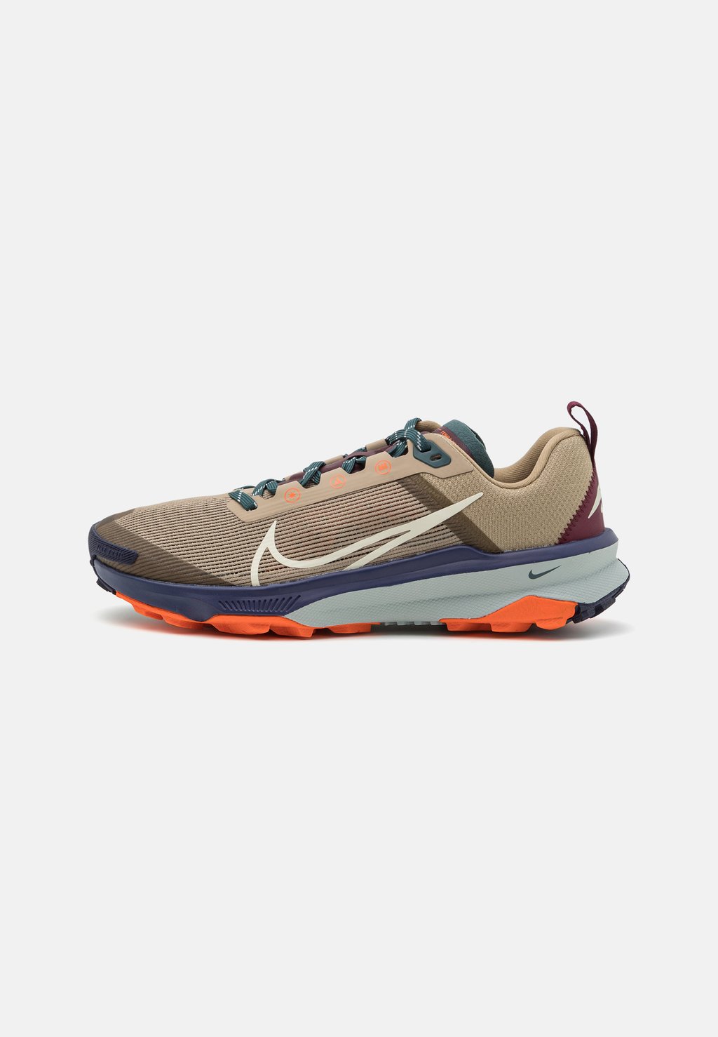 Кроссовки для бега по пересеченной местности REACT TERRA KIGER 9 , цвет khaki/sea glass/deep jungle/safety orange/purple ink Nike