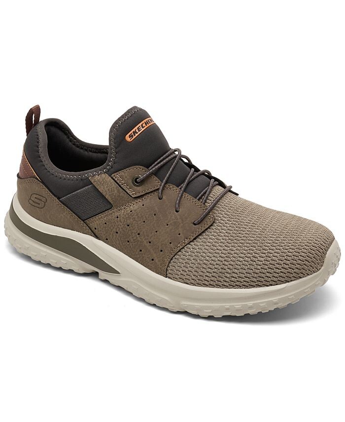 

Мужские кроссовки свободного кроя Solvano — повседневные кроссовки «Caspian» от Finish Line Skechers, коричневый