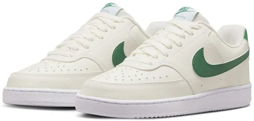 

Кроссовки Nike Sportswear "Court Vision Low Next Nature", цвет Sail/Malachite-White