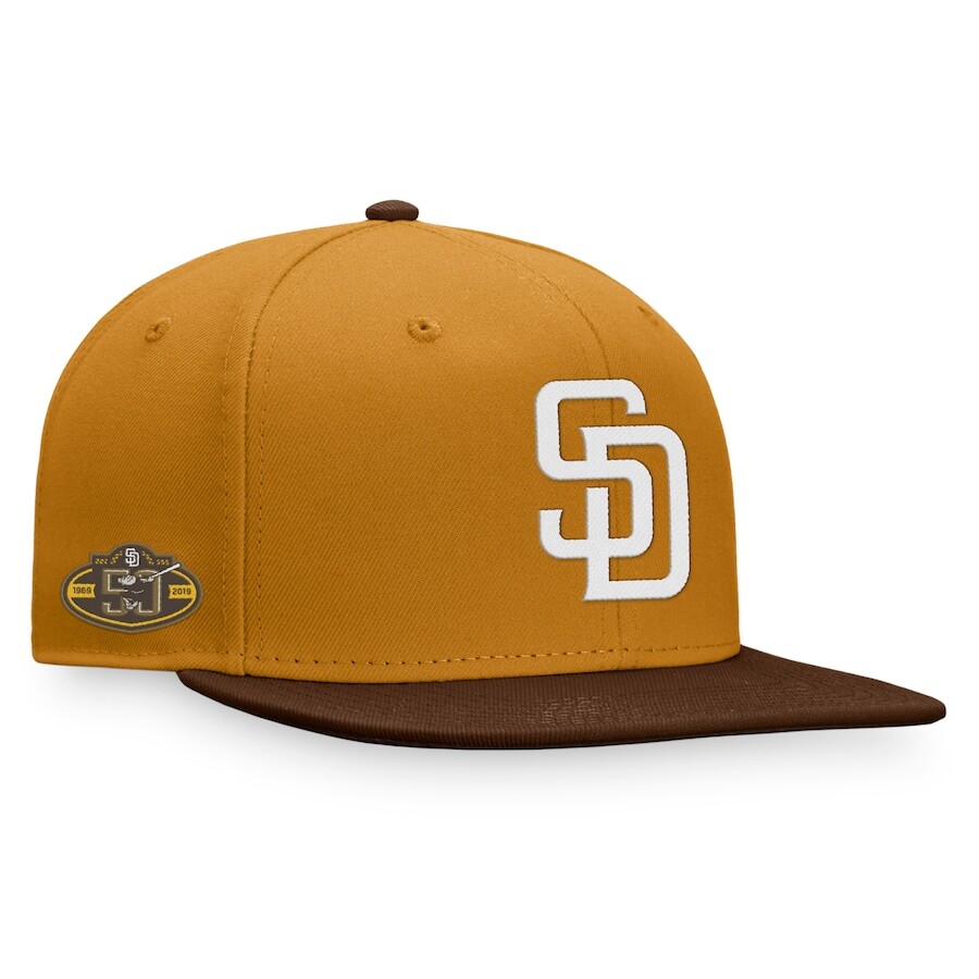 

Бейсболка Fanatics Branded San Diego Padres, хаки