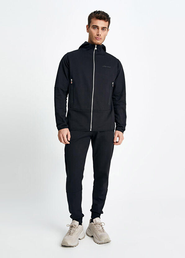 

Em150-Bk мужская толстовка на молнии Ellesse, черный