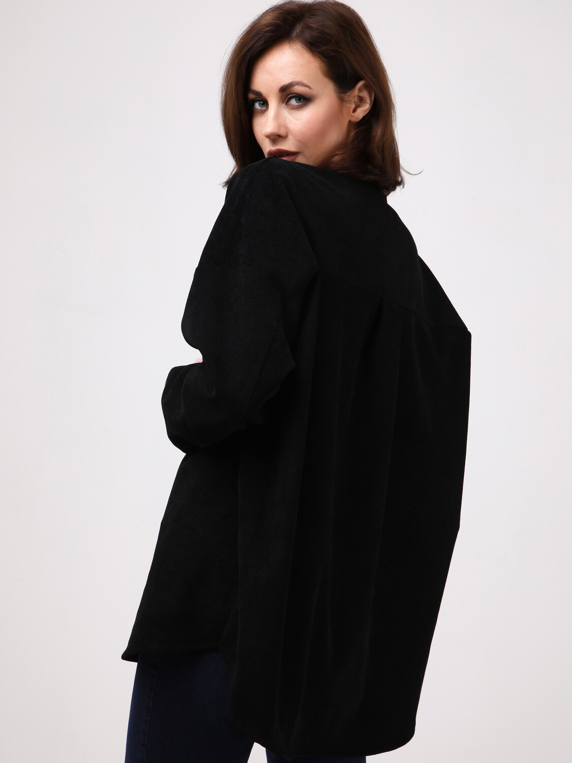 

Блуза Awesome Apparel Button down, черный