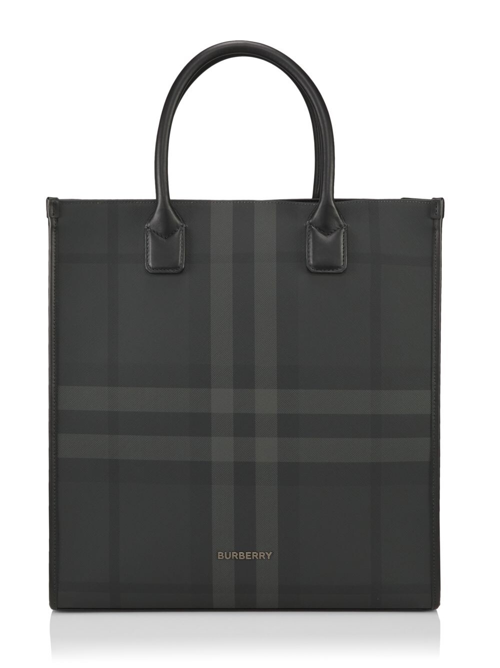 

Узкая большая сумка Denny Burberry, угольный