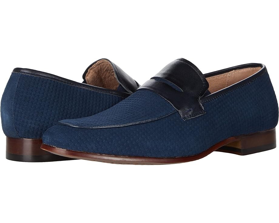 

Лоферы Stacy Adams Wyatt Slip-On Penny Loafer, темно-синий