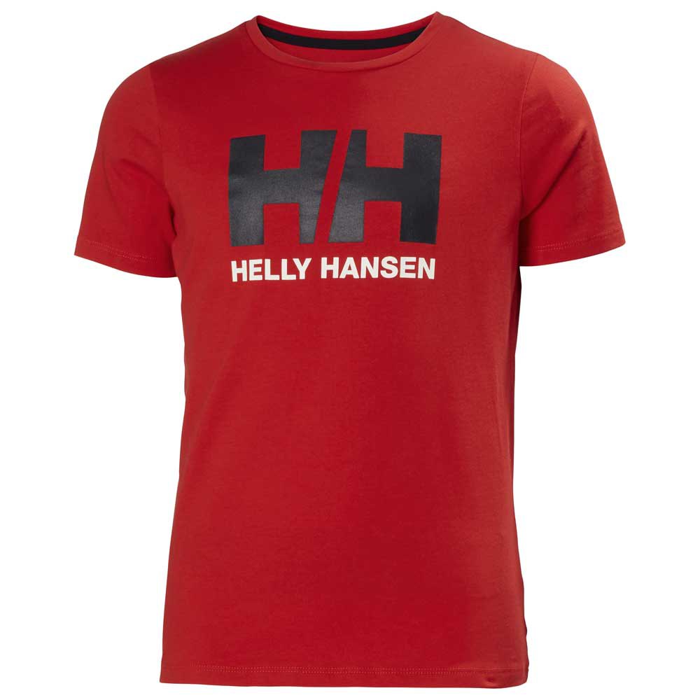 Футболка Helly Hansen Logo, красный футболка helly hansen logo серый